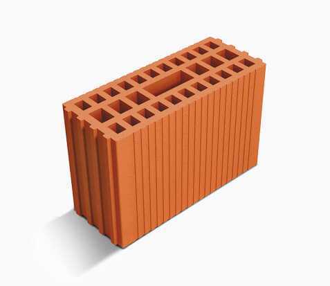 Mezza porizzata 30x19x12